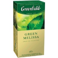 Чай Гринфилд зел 25пак МЕЛИССА МЯТА / Грин Мелисса 0435 1/10