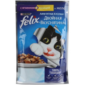 Феликс Ягненок/Курица 75гр 1/26