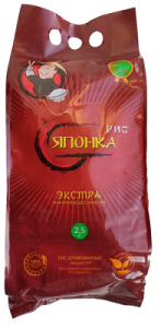 Крупа рисовая ТСР Японка в/с 2,5 кг 1/10