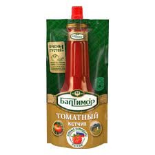 Кетчуп Балтимор 260гр томатный дойпак 1/28