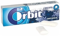 Жев резинка Орбит МЕНТОЛ (WHITE FRESH) 1/30