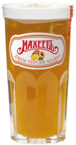 Джем Махеев 400 гр Персик и Манго стакан стекло 1/10