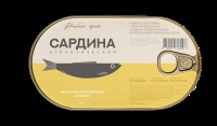 Сардина РЫБНОЕ МЕНЮ в масле ключ 175гр 1/24