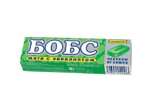 Леденцы Бобс 30гр МЯТА И ЭВКАЛИПТ 1/12