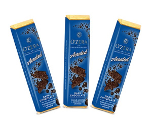 Шок батончик Яшкино OZERA 32гр Темный с аэрированной нач. ПШ524  4*1/20