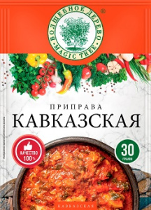 Волшебное Дерево Приправа Кавказская с морской солью 30гр 1/30 №232