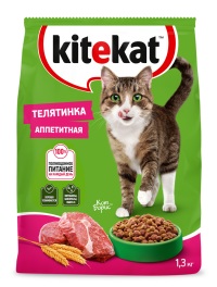 Китикет 1,3 кг Телятинка аппетитная 1/7