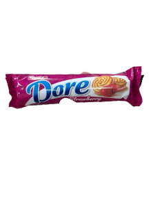 Печенье фас Доре 73гр клубника 1/24