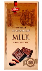 Шок Спартак Молочный 85гр 1/22 шоу-бокс