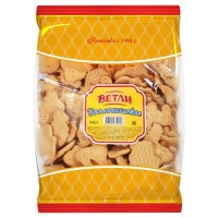 Печенье фас Ветли Звероняшки затяжное  400г 1/18