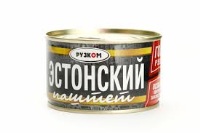 Паштет Рузком 230гр Эстонский ГОСТ ж/б 1/24