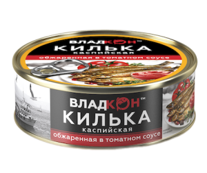 Килька Владкон каспийская обж в т/с 240 гр ж/б 1/18