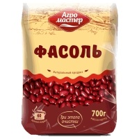 Крупа Агро Мастер фасоль 700гр 1/10