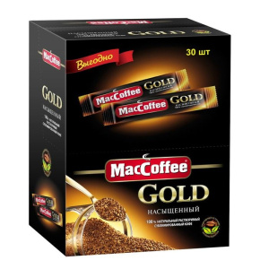 Кофе МакКофе Голд 2г БЛОК 30шт 1/12