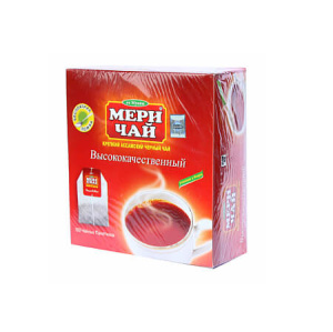 Чай МЕРИ черный 100 пак 1/24 ложка в подарок