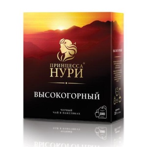 Чай Нури Высокогорный черн 100пак отборный 1/18