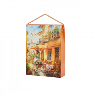 Конфеты х/к Беларусь Арт Коллекшн Делюкс 180гр оранжевая коробка 1/10   187/О