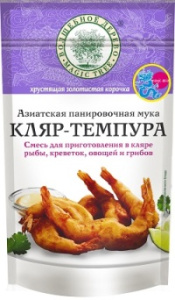 Волшебное Дерево Смесь Кляр-Темпура для рыбы, креветок, овощей и грибов 150гр 1/15