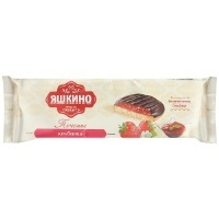 Печенье фас Яшкино сд 137гр клубника 1/24 ЯП208