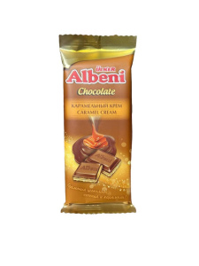 Шок Улькер молочный с печеньем и карамелью 85гр 6*1/15 КАЗАХСТАН