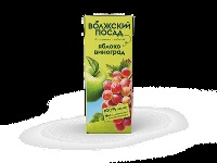 Сок Волжский Посад 0,2л Нектар Яблоко-Виноград 1/27