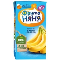 Д/П Сок Фрутоняня 0,2л  БАНАН с мякотью