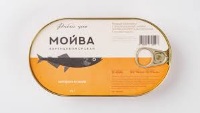 Мойва РЫБНОЕ МЕНЮ копчёная в масле 175гр 1/24