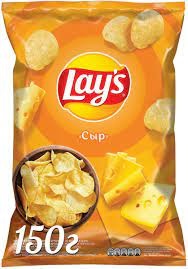 Чипсы Лейс 150гр сыр 1/18