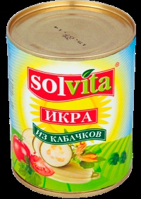 Икра Кабачковая СОЛВИТА 360гр
