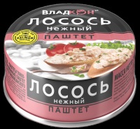 Паштет Владкон Лосось 100 гр ж/б 1/20