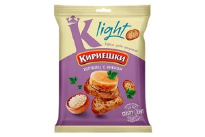 Сухарики Кириешки Лайт ХОЛОДЕЦ с ХРЕНОМ  33 гр РВС529  1/50