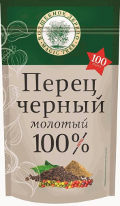 Волшебное Дерево Перец черный молотый 100гр Дой-пак1/20 №152