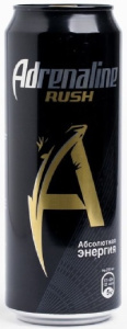 Напиток Энергетический Адреналин Раш 0,449л ж/б 1/12