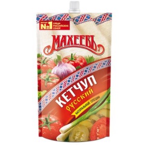 Кетчуп Махеев 300гр русский дойпак 1/16