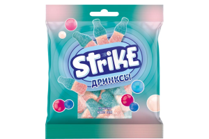 Мармелад фас Ж.М.Strike 70гр ДРИНКСЫ  1/50  РВМ587