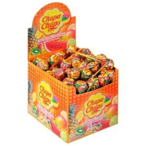 Чупа-Чупс Ассорти ЭКЗОТИК-ТРОПИК 1/100