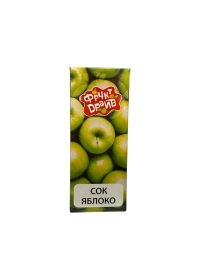 Сок ГОСТ ФруктДрайв 0,2л Яблочный (Без ШТРИХ КОДА) 1/27