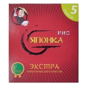 Крупа рисовая ТСР Японка в/с 400гр 1/16