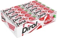 Жев резинка Дирол WHITE КЛУБНИКА 1/30