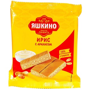 Ирис Яшкино с арахисом 140 гр ЯИ109 1/28