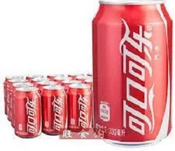 Напиток  Кока-Кола 0,33 л ж/б 1/24 КИТАЙ