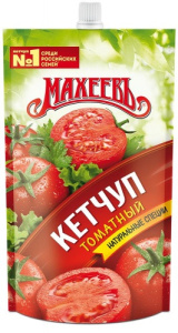 Кетчуп Махеев 300гр томатный дойпак 1/16