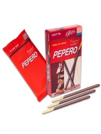 Палочки с шок Ю.Корея Пеперо ОРИГИНАЛ 47г (красная) 1/40