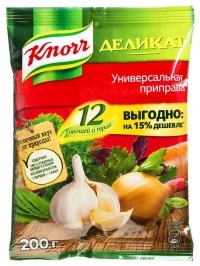 Приправа Деликат 200гр (Кнор) 1/14