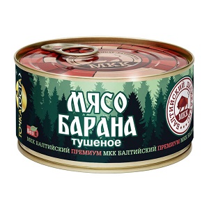 Мясо БАРАНА Балтийский Деликатес 325гр 1/18