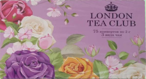 Чай Лондон  (London Tea Club) 75п Набор подарочный 150гр 1/16