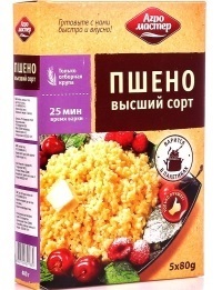 Крупа Агро Мастер 5*80г пшено ВАР.ПАК. 1/6  №33