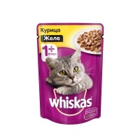 Вискас 75 гр Желе Курица 1/28