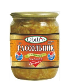 Суп Рассольник 460-500 гр ст/б 1/12