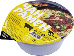 Лапша ЧАН РАМЕН т/ч говядина 86гр 1/24